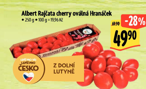 Rajčata oválná Albert