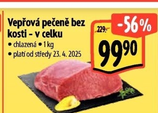 Vepřová pečeně bez kosti