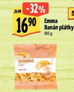 Banán sušený Emma