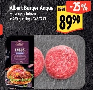 Burger Angus Albert Excellent