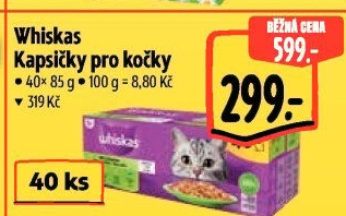 Kapsičky pro kočky Whiskas
