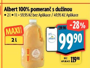 Šťáva 100% Albert