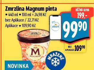 Zmrzlina v kelímku Magnum Algida