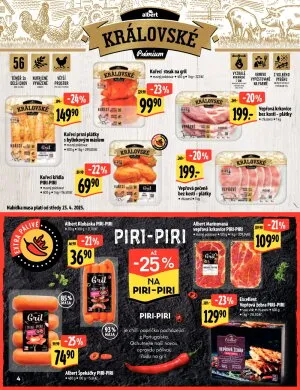 akční leták Albert 22.4.2025-4.5.2025