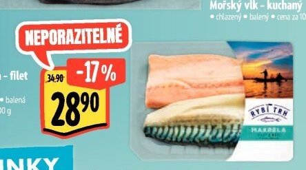 Makrela - filet s kůží