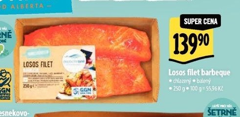 Losos filet barbeque