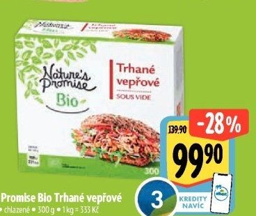 Nature's Promise Bio Trhané vepřové