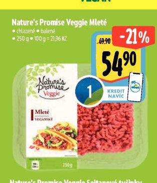 Nature's Promise Veggie Mleté