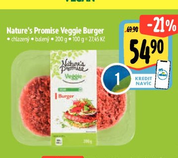 Nature's Promise Veggie Burger