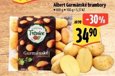 Brambory gurmánské Albert