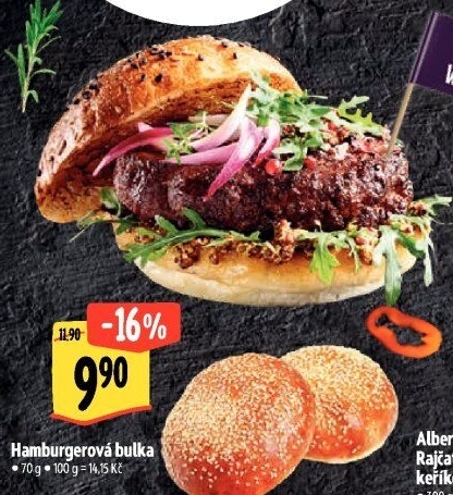 Bulka na hamburger