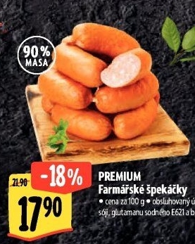 Farmářské špekáčky Premium