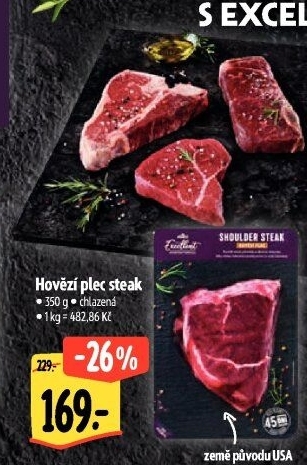 Hovězí plec steak Albert Excellent