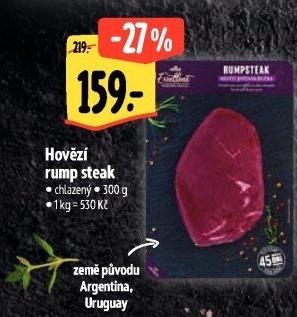 Hovězí steak Rump Albert Excellent
