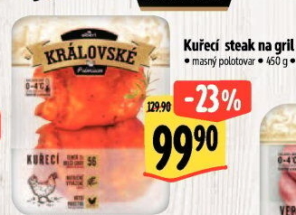 Kuřecí steak na gril Královský Albert