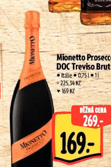 Prosecco brut DOC Treviso Mionetto