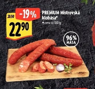 PREMIUM Mistrovská klobása