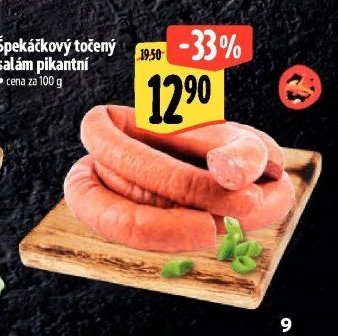 Špekáčkový točený salám pikantní