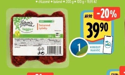 Nature's Promise Veggie Seitanové tyčinky