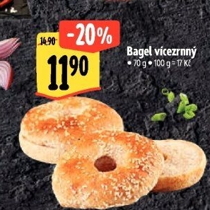 Bagel vícezrnný