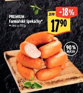 Farmářské špekáčky Premium