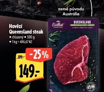 Hovězí steak Queensland Albert Excellent