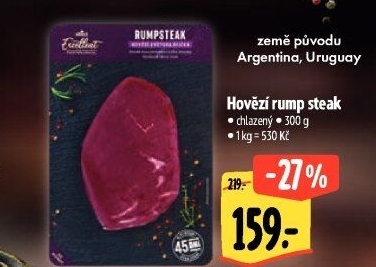 Hovězí steak Rump Albert Excellent