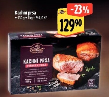 Kachní prsa Sous vide Albert Excellent