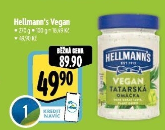 Omáčky Vegan Hellmann'