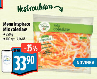 Salát Coleslaw mix Menu inspirace Albert