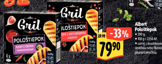 Sýr Pološtiepok Albert Gril