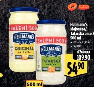 Tatarská omáčka Hellmann'
