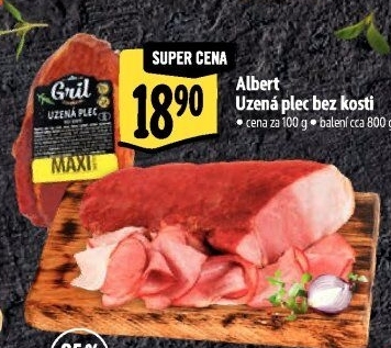 Uzená plec bez kosti Albert Gril