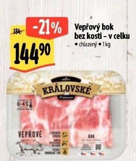 Vepřový bok bez kosti Královský Albert