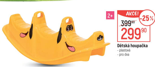 Dětská trojhoupačka