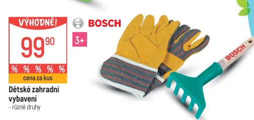 Dětské zahradní vybavení Bosch