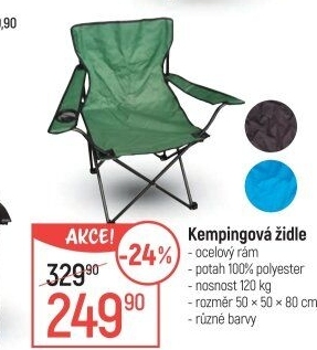 Kempingová židle