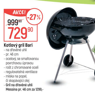 Kotlíkový gril Cattara