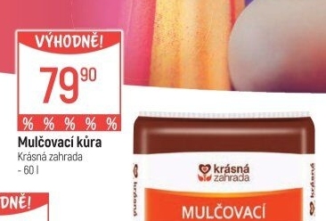 Mulčovací kůra Krásná zahrada