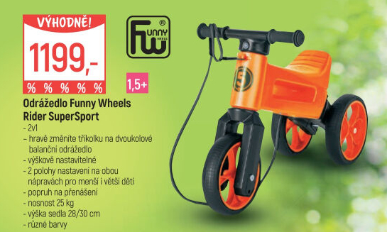 Odrážedlo Funny Wheels