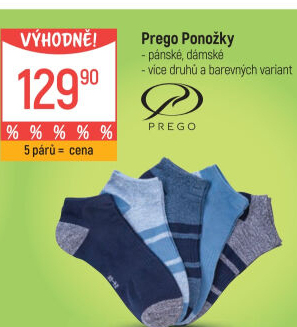 Pánské ponožky Prego