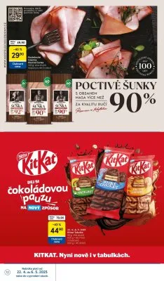 akční leták Tesco 22.4.2025-29.4.2025
