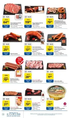 akční leták Tesco 22.4.2025-29.4.2025