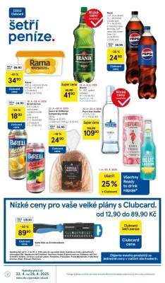 akční leták Tesco 22.4.2025-29.4.2025