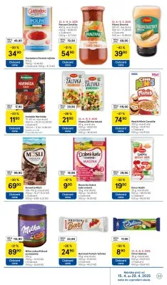 akční leták Tesco 22.4.2025-29.4.2025
