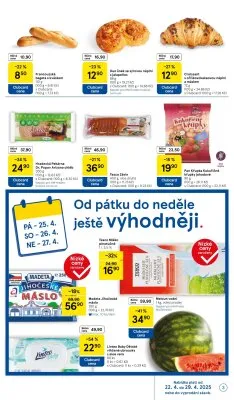 akční leták Tesco 22.4.2025-29.4.2025