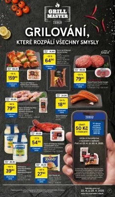 akční leták Tesco 22.4.2025-29.4.2025