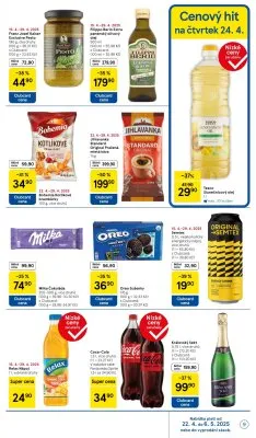 akční leták Tesco 22.4.2025-29.4.2025