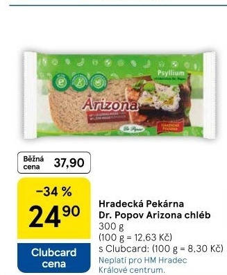 Chléb ArizonaHradecká pekárna