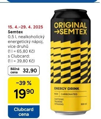 Energetický nápoj Semtex